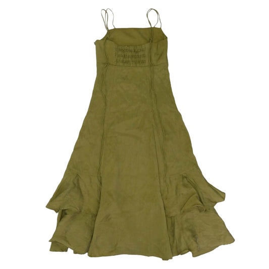 FRAY I.D フレイアイディー 25SS FWFO252038 アシメ ヘム キャミワンピ-ス カーキ系 1【中古】