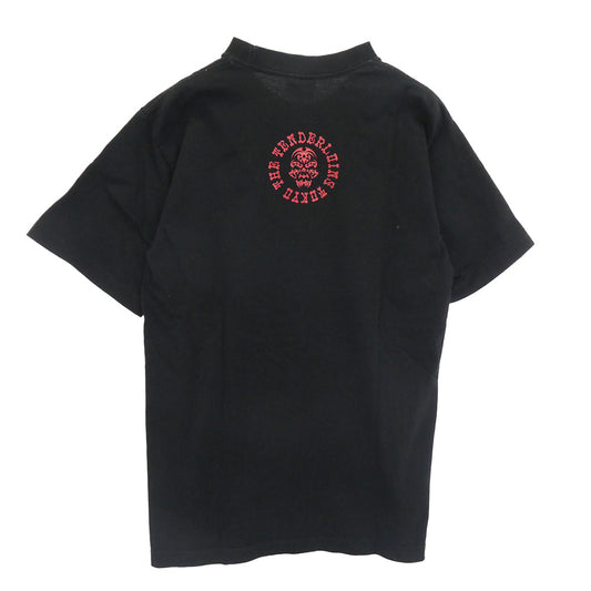 TENDERLOIN テンダーロイン PRO CLUB プロクラブ T-TEE B ボルネオスカル バックプリント クルーネック 半袖 Tシャツ ブラック系 M【中古】