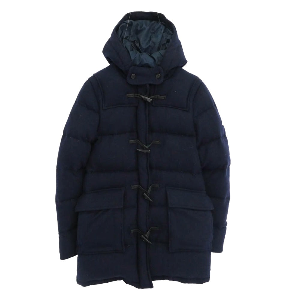 ケープハイツ ダッフル ダウンコート ジャケット ネイビー系 M【中古 