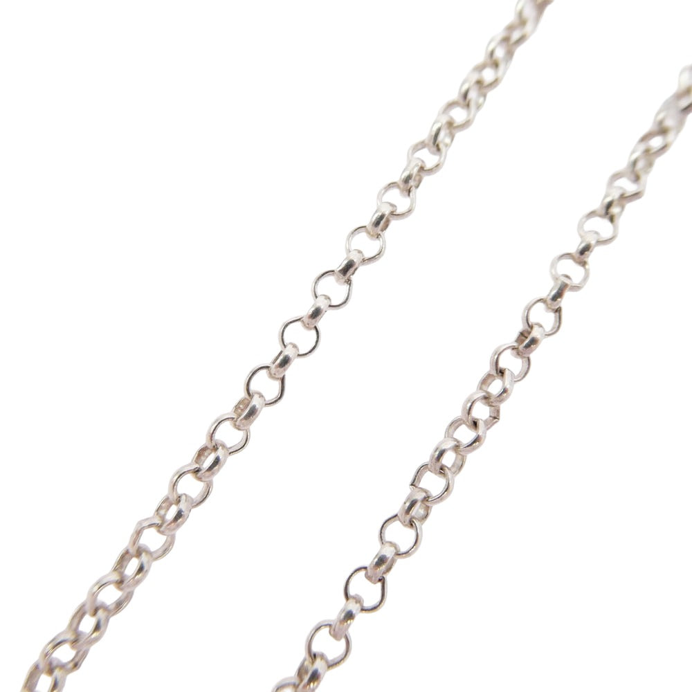 CHROME HEARTS クロムハーツ(原本無) NECKCHAIN R20 20inch 20インチ ロール チェーン ネックレス シルバー系【中古】