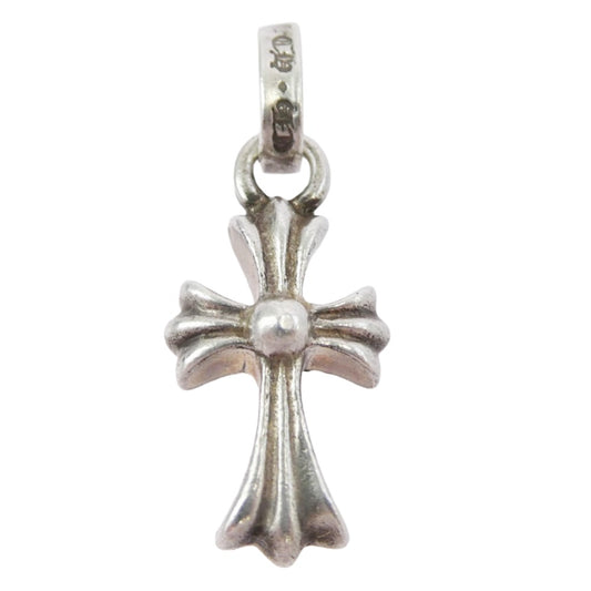 CHROME HEARTS クロムハーツ(原本無) CRS BBYFAT P DMND A ベイビーファット PAVE ダイヤ チャーム ペンダント トップ シルバー系【中古】