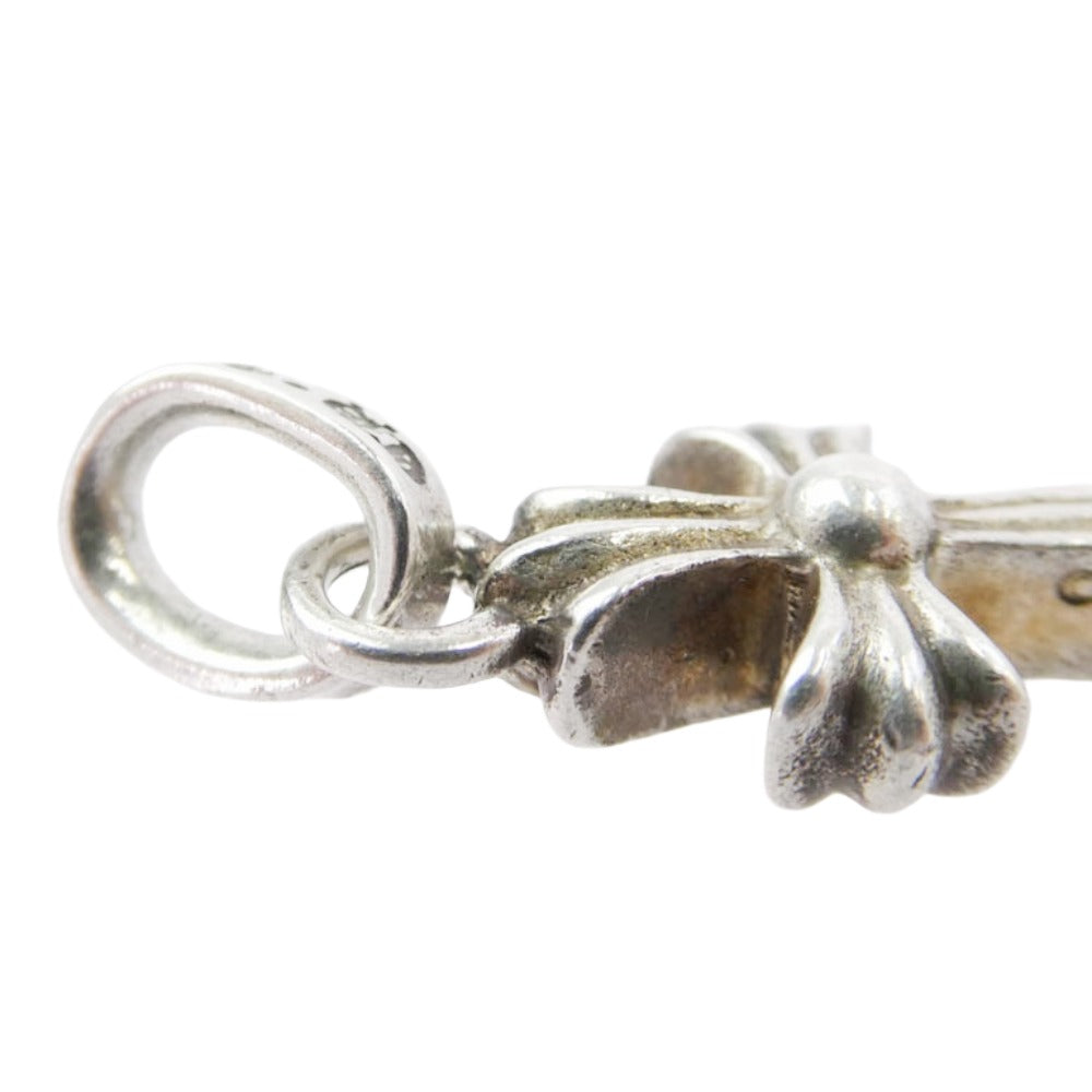 CHROME HEARTS クロムハーツ(原本無) CRS BBYFAT P DMND A ベイビーファット PAVE ダイヤ チャーム ペンダント トップ シルバー系【中古】