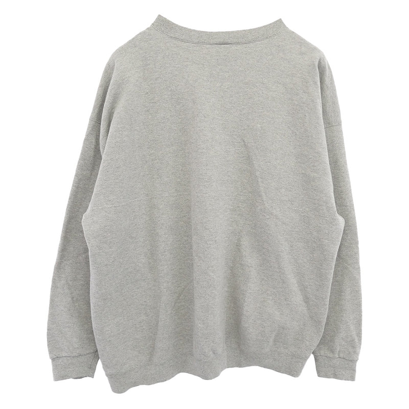 NIKE ナイキ 90s 90年代 の 渦巻 クルーネック スウェット グレー系