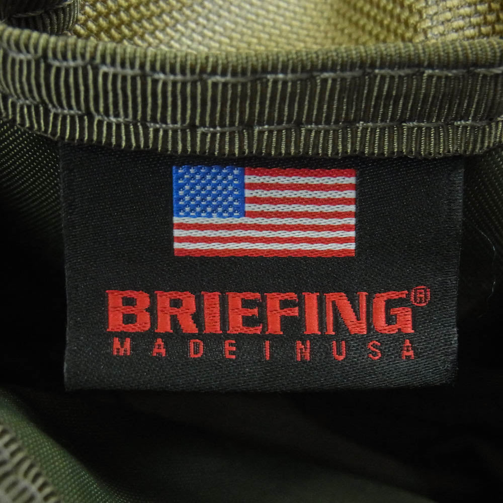 BRIEFING ブリーフィング USA製 NEO JETTA ネオジェッタ ショルダーバッグ ショルダーポーチ グリーン系【中古】