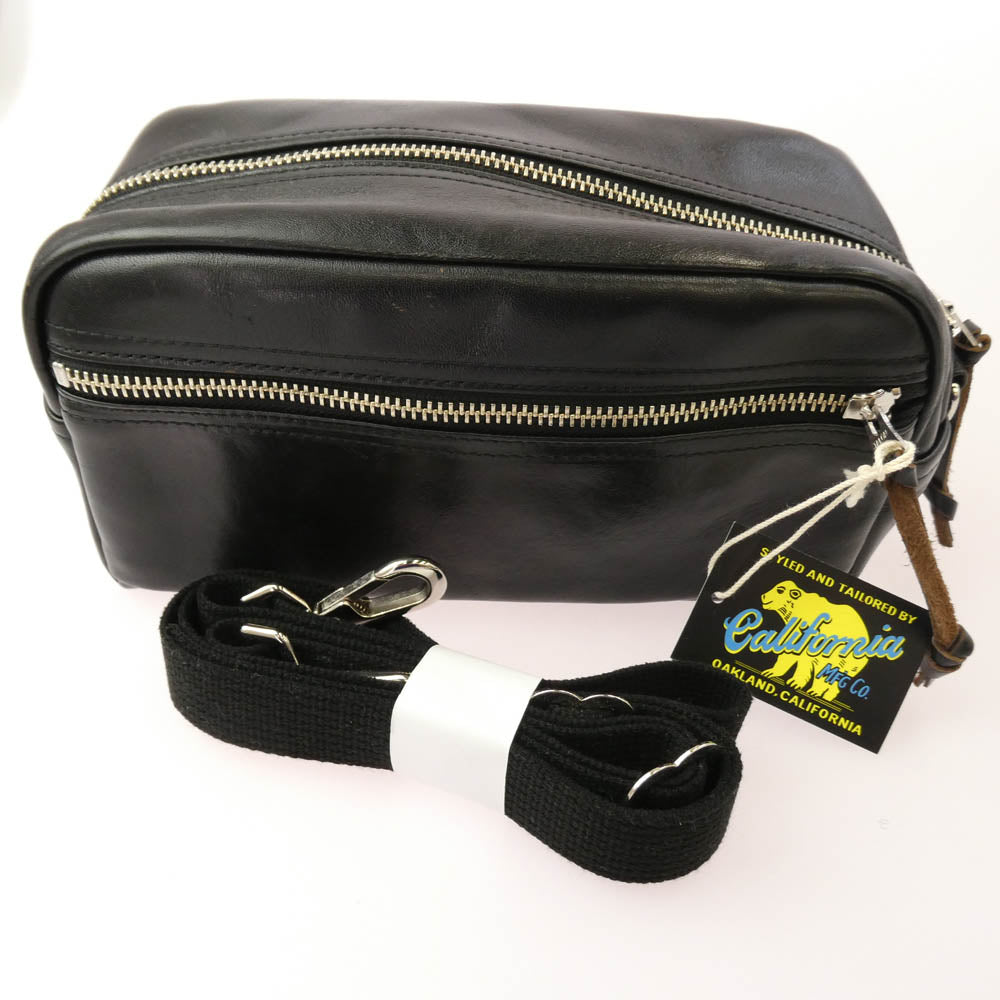 RAINBOW COUNTRY レインボーカントリー RCL-60017 Horsehide Shoulder Pouch ホースハイド ショルダー レザー ポーチ ショルダーバッグ ブラック系【中古】