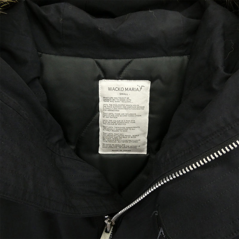 WACKO MARIA ワコマリア N-3B ミリタリージャケット モッズコート
