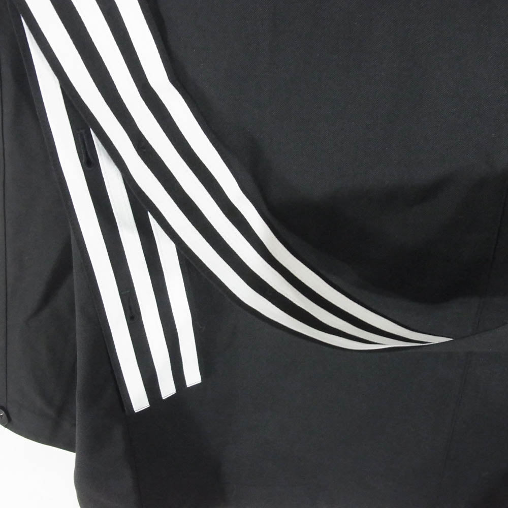 Y-3 Yohji Yamamoto ワイスリー ヨウジヤマモト 24AW IW7454 REF WO HOOD TOP ロゴジップフーディ フーデッド ジャケット ブラック系 L【極上美品】【中古】