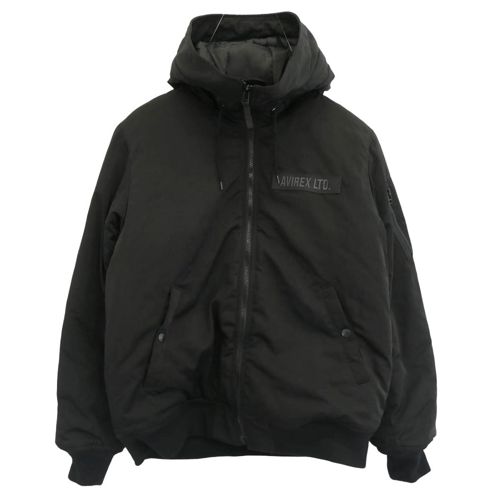 AVIREX アヴィレックス 783-4252050 USA製 中綿 ミリタリー フーデッド