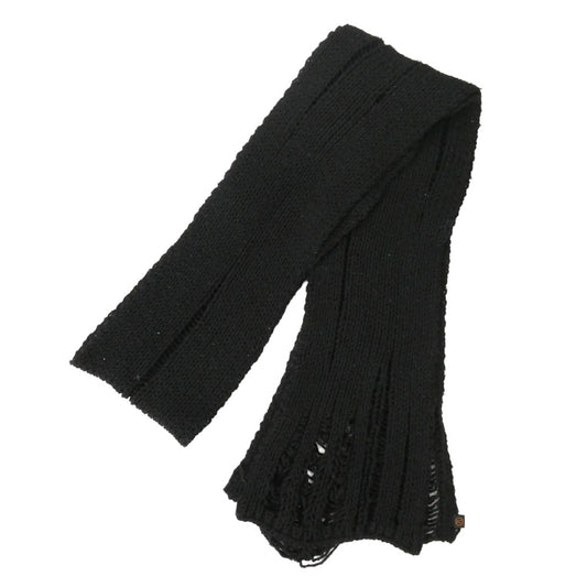 UNDERCOVER アンダーカバー 05AW ARTS&CRAFTS期 デストロイ加工 マフラー ブラック系 表記なし【中古】