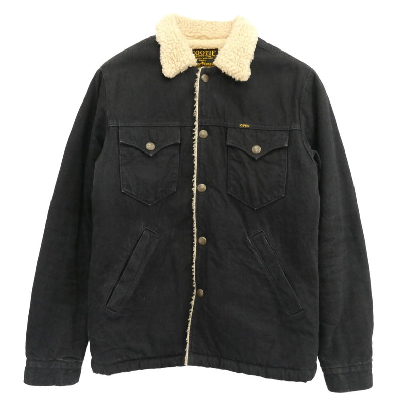 COOTIE クーティー ボア ランチ ジャケット ブラック系【中古