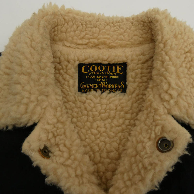 COOTIE クーティー ボア ランチ ジャケット ブラック系【中古
