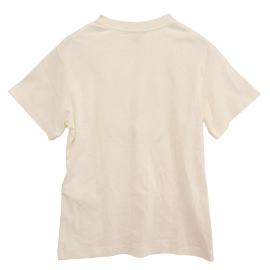 LOUIS VUITTON ルイ・ヴィトン 1AHEOT フロックド LV 半袖 Tシャツ ホワイト系 XS【中古】