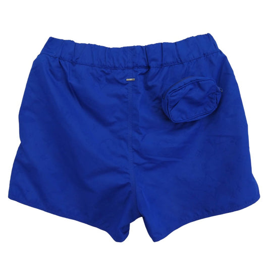 LOUIS VUITTON ルイ・ヴィトン 21AW HHW55W 3D ポケット モノグラム ボード ショーツ ハーフ ショート パンツ ブルー系 L【中古】