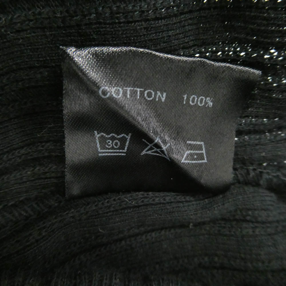 ダリーズ HC19L ARMY TURTLE KNIT アーミー タートル 長袖 ニット ブラック系 35【中古】