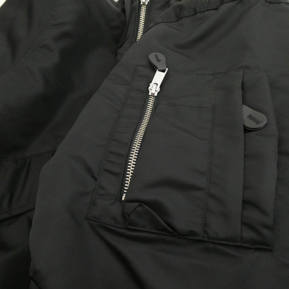 エンタイアスタジオ ES2305 V-22 BOMBER エポレット ボンバー ジャケット ブルゾン ブラック系 M【中古】