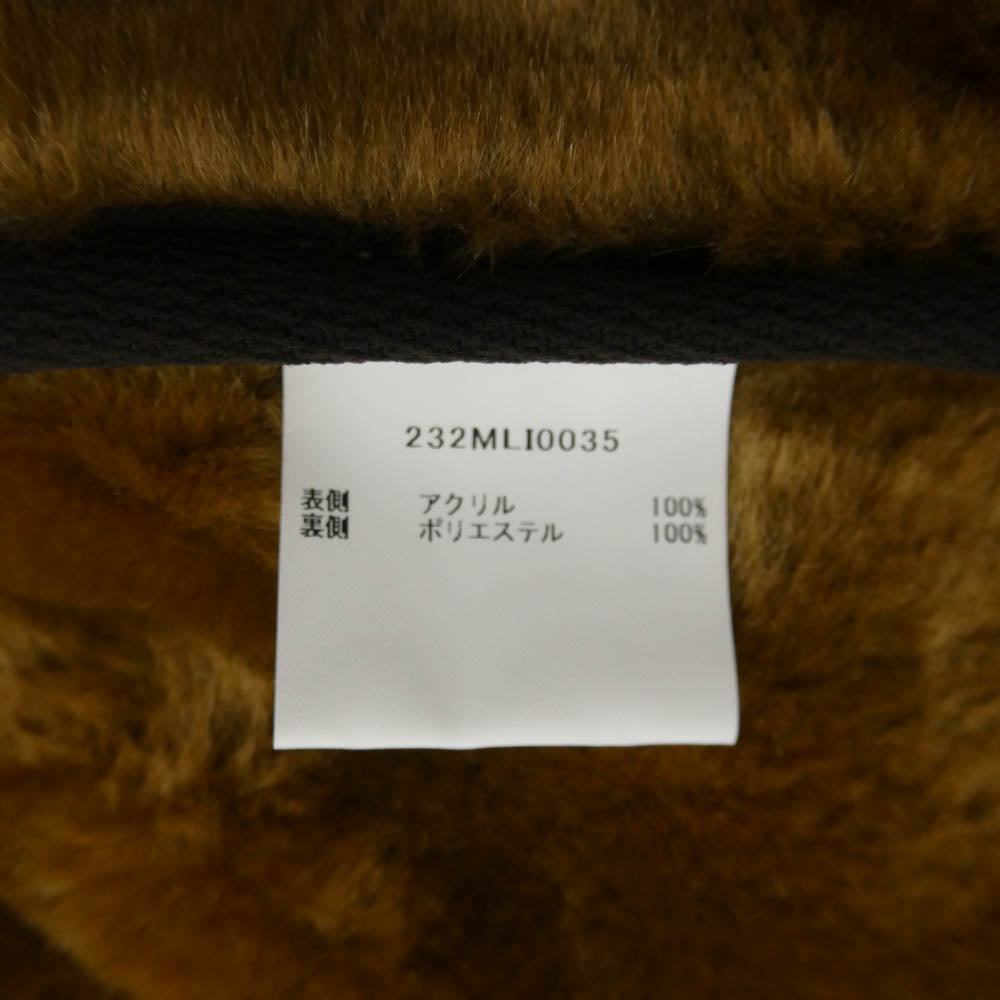 Barbour バブアー 232MLI0035 FUR LINER フェイクファー ライナー ベスト ブラウン系 40【中古】
