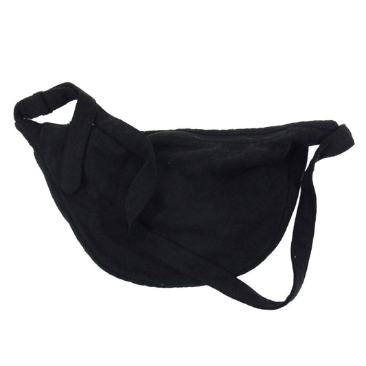 COMOLI コモリ 24SS Z01-07005 シルクネップ ウエストポーチ ウエストバッグ ブラック系【中古】