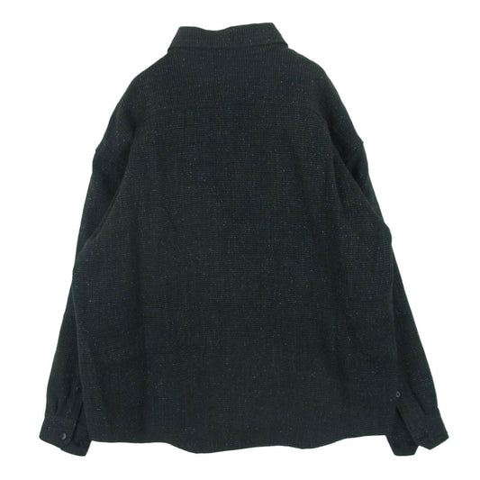 VISVIM ビズビム 21AW 0121205011012 LUMBER L/S TWEED ランバー ツイード 長袖 シャツ 日本製 ブラック系 2【中古】