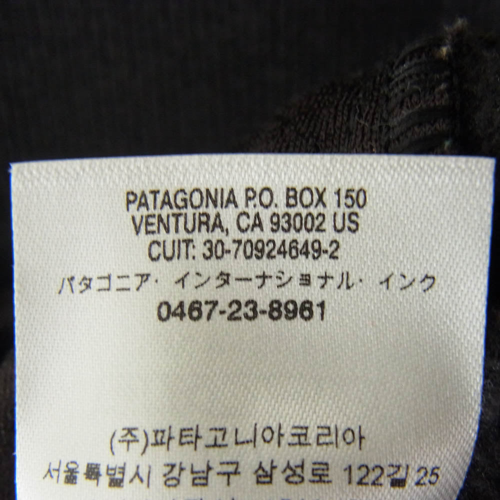 patagonia パタゴニア STY26000SP20 LW Better Sweater Marsupial P/O ライトウェイト ベター セーター マースピアル プルオーバー フリース ブラック系 S【中古】