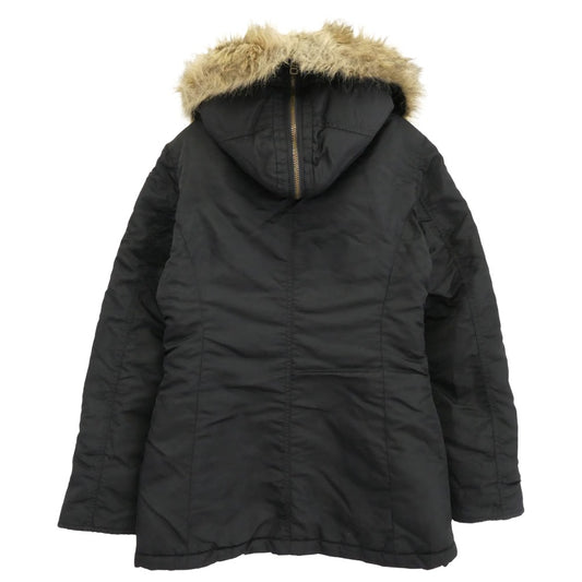 HYSTERIC GLAMOUR ヒステリックグラマー 2AC-8070 プリマロフト N-3B ブルゾン ジャケット モッズコート ブラック系 不明【中古】