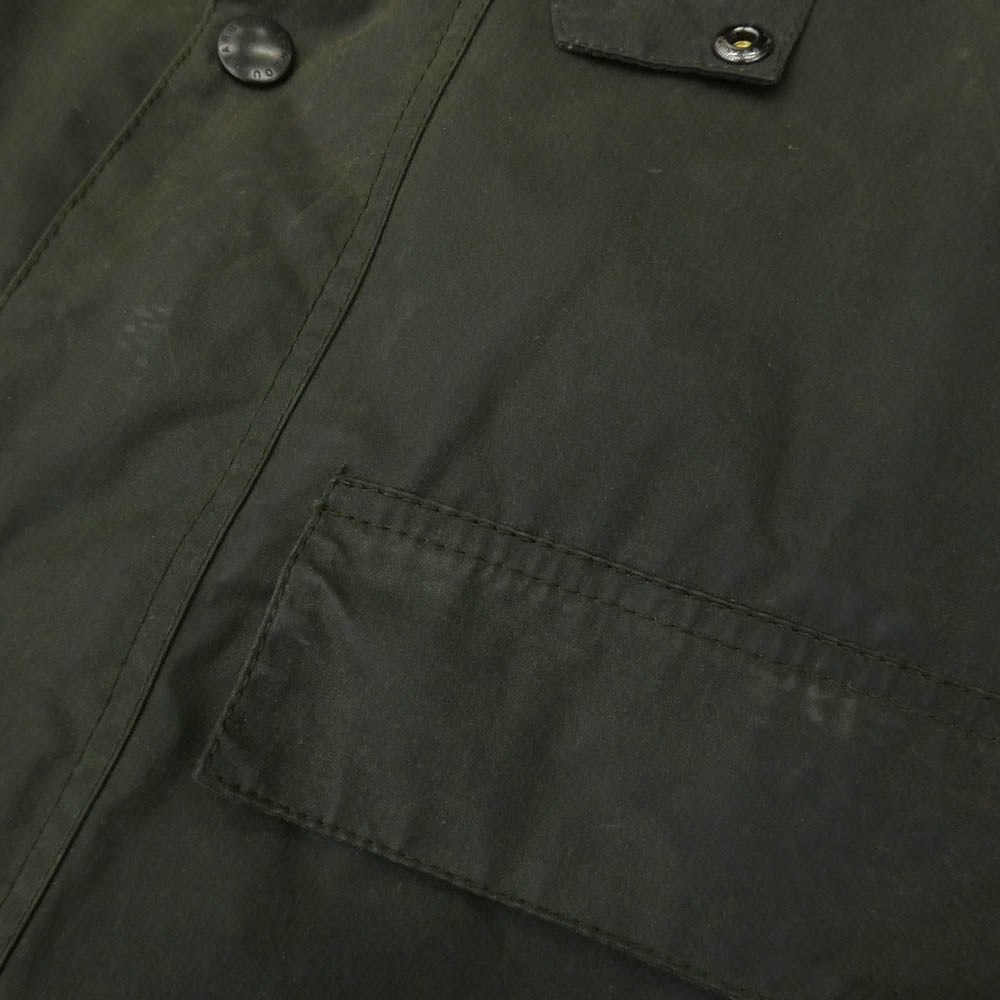 Barbour バブアー 2102413 SPEY JACKET スペイ オイルド ジャケット モスグリーン系 XS【中古】