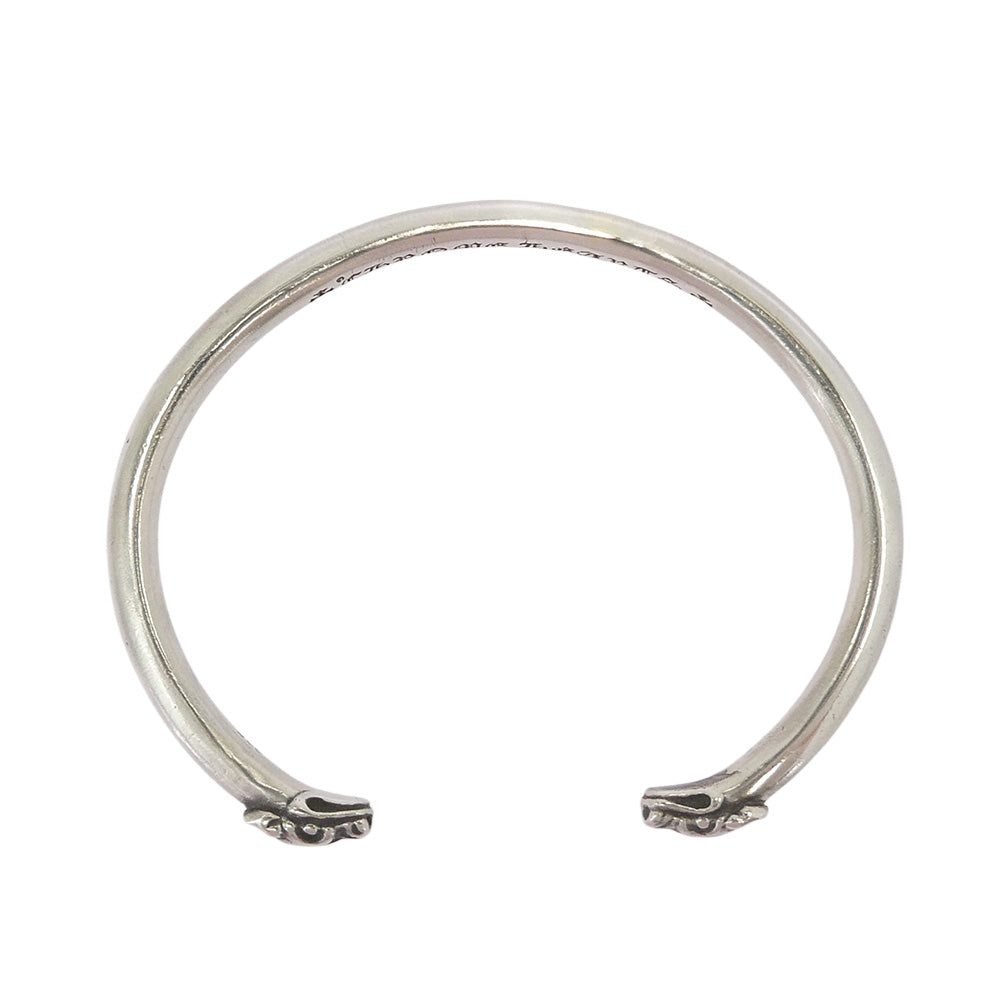 CHROME HEARTS クロムハーツ(原本無) BANGLE DOUBLE DOG ダブルドッグ バングル ブレスレット シルバー系【中古】