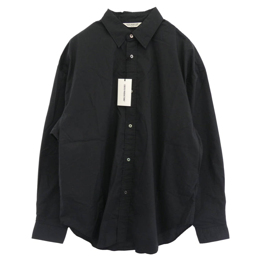 COOTIE クーティー 23SS CTE-23S405 Comfortable Broad L/S Shirt コンフォータブル ブロード 長袖 シャツ ブラック M【極上美品】【中古】 COOTIE クーティー 23SS CTE-23S405 Comfortable Broad L/S Shirt