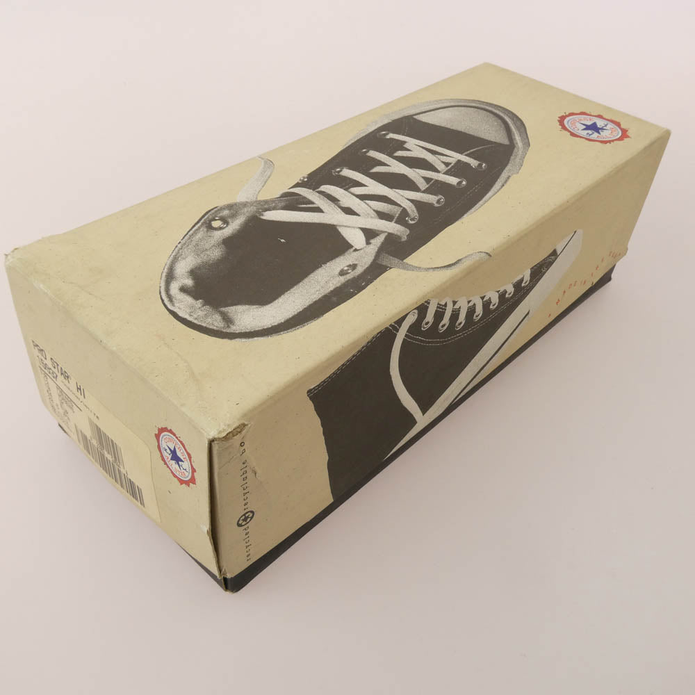 CONVERSE コンバース 15937 ヴィンテージ 90s USA製 pro star hi プロスター ハイ スニーカー ワインレッド系 US10【中古】