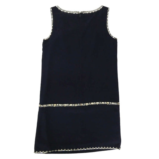 ジャスグリッティー ノースリーブ ビジュー ワンピース ネイビー ネイビー系 2【美品】【中古】