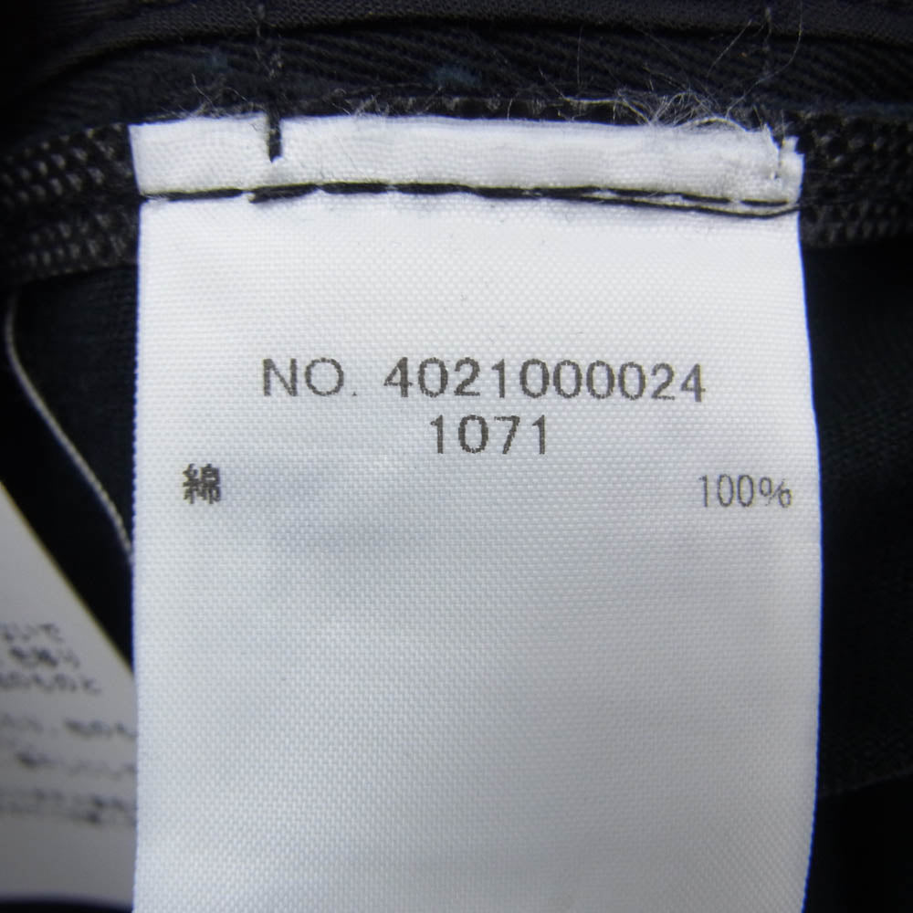 Ron Herman ロンハーマン 4021000024 ウォッシュ ツイル ロゴ キャップ 帽子 ブラック系【極上美品】【中古】