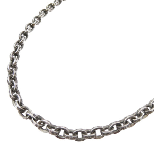 CHROME HEARTS クロムハーツ(原本無) 20inch PAPER CHAIN 20 ペーパーチェーン 20インチ シルバー ネックレス シルバー系 表記なし【中古】