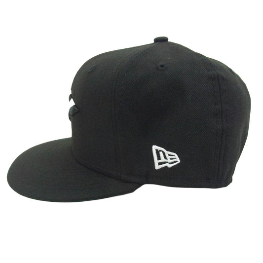 NEW ERA ニューエラ Paper Planes ペーパープレーンズ キャップ ブラック×グリーン ブラック系 7 1/4【美品】【中古】