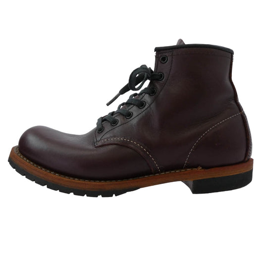 RED WING レッドウィング 9011 BECKMAN BOOT BLACK CHERRY ベックマン ブーツ ブラックベリー ワインレッド系 25.5cm【中古】