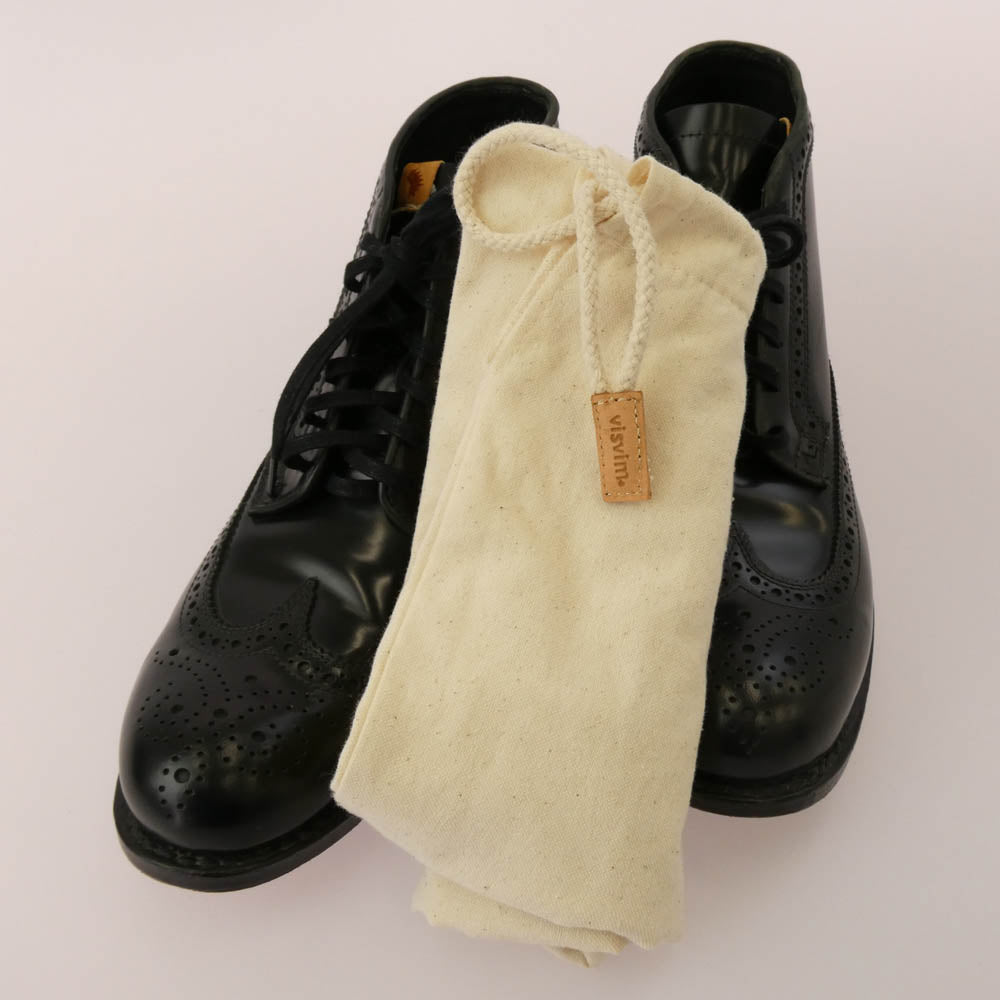 VISVIM ビズビム 116202002007 0116202002007 PATRICIAN MID WT-FOLK ウィングチップ レースアップ ブーツ ブラック系 US10【中古】