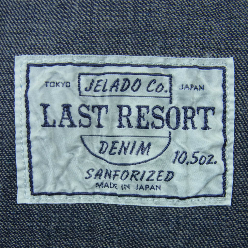 JELADO ジェラード CT11347 CM47 DENIM Baker Pants デニム ベイカー パンツ インディゴブルー系 XL【新古品】【未使用】【中古】