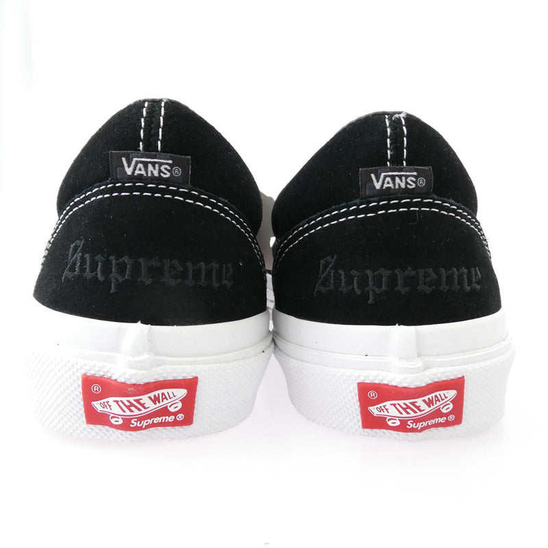 Supreme シュプリーム 24SS VN000MQ8CJK Vans Sid Black Fuck Em シド