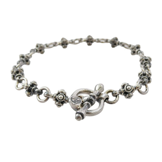 DEAF BREED デフブリード 12リンク Tバー ブレスレット シルバー系【中古】