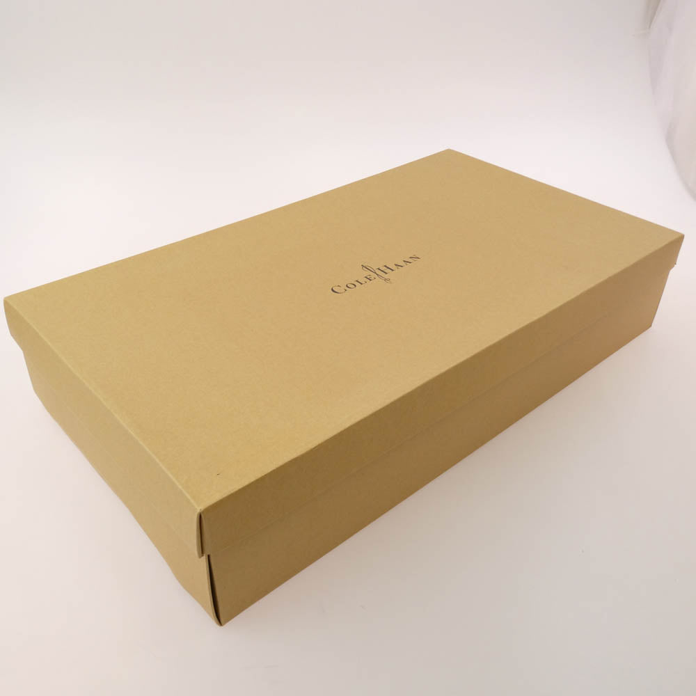COLE HAAN コールハーン water proof レザー ロング ブーツ ダークブラウン系 7B【中古】