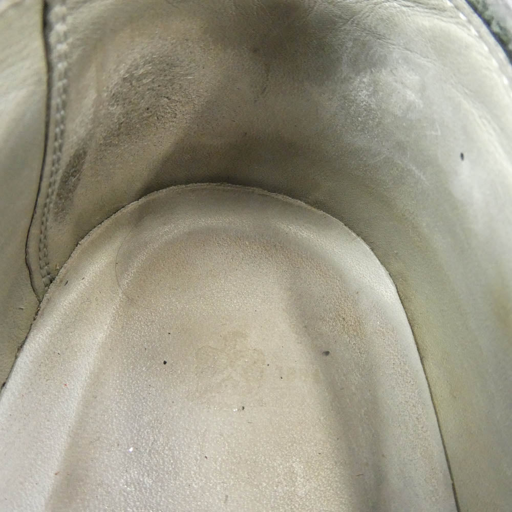 ALDEN オールデン 924C Vチップ ノルウィージャンフロント ブルーチャー オックスフォード シューズ ブラック系 8E【中古】