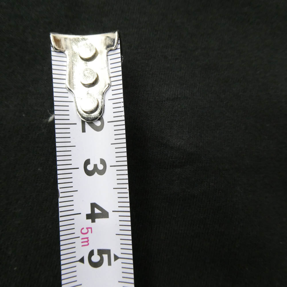 CHROME HEARTS クロムハーツ(原本無) USA Logo S/S TEE スクロール ロゴ プリント クルーネック 半袖 Tシャツ ブラック系 M【中古】