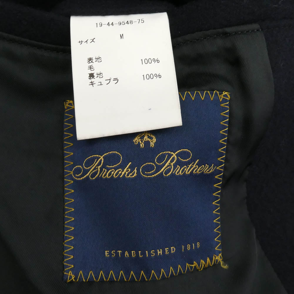 Brooks Brothers ブルックスブラザーズ P-COAT ウール ピーコート ネイビー系 M【中古】