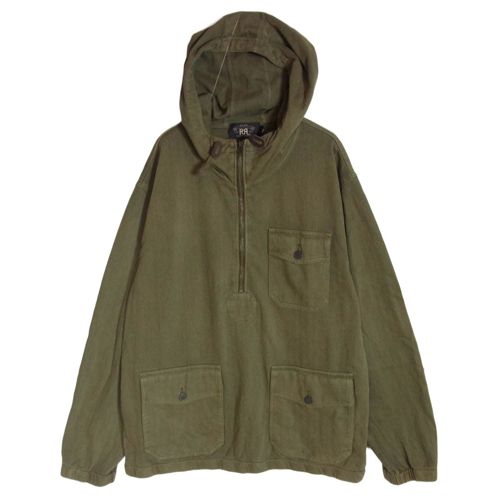 RRL ダブルアールエル JACQUARD KNIT POPOVER ANORAK ジャカード