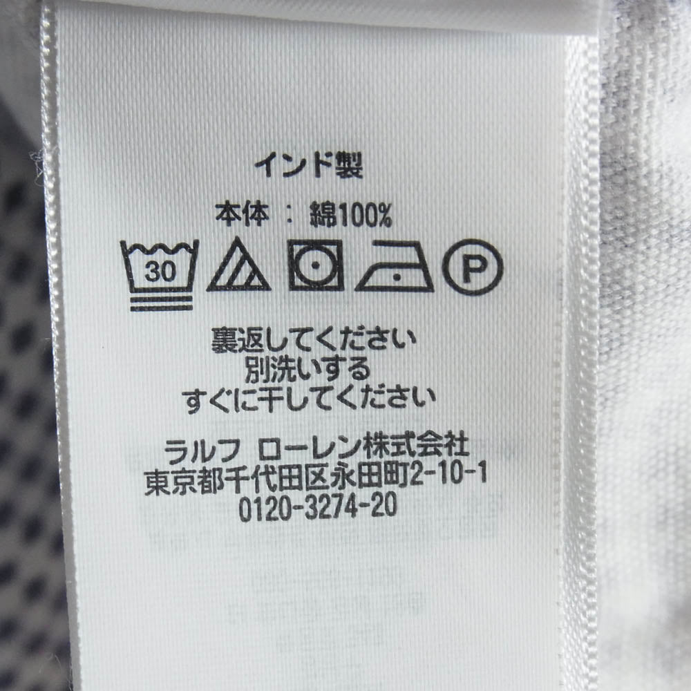 RRL ダブルアールエル CAMP LONG SLEEVE SPORT SHIRT キャンプカラー 開襟 長袖 シャツ ホワイト系 L【中古】