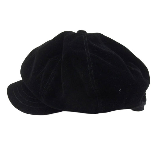 Yohji Yamamoto ヨウジヤマモト UB-H16-929 S’yte サイト ベロア キャスケット 帽子 ブラック系【中古】