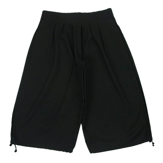 Yohji Yamamoto ヨウジヤマモト 23AW GA-P04-100 Ground Y グラウンドワイ T/W Gabardine Balloon Pants ギャバジン バルーン パンツ ブラック系 3【中古】