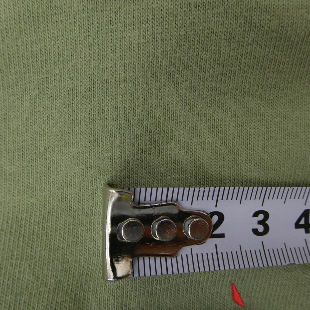 Supreme シュプリーム 24AW ×Thrasher Back Tail Tee スラッシャー バック テイル 半袖Tシャツ グリーン系 M【中古】