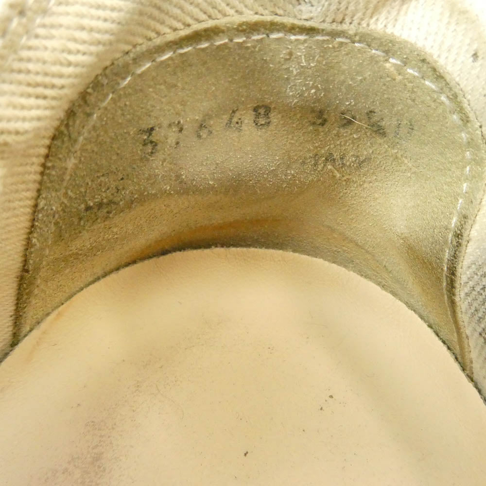 Rick Owens リックオウエンス 37648 DRKSHDW ダークシャドウ Abstract Low アブストラクト ロー スニーカー ブラック系 39.5【中古】