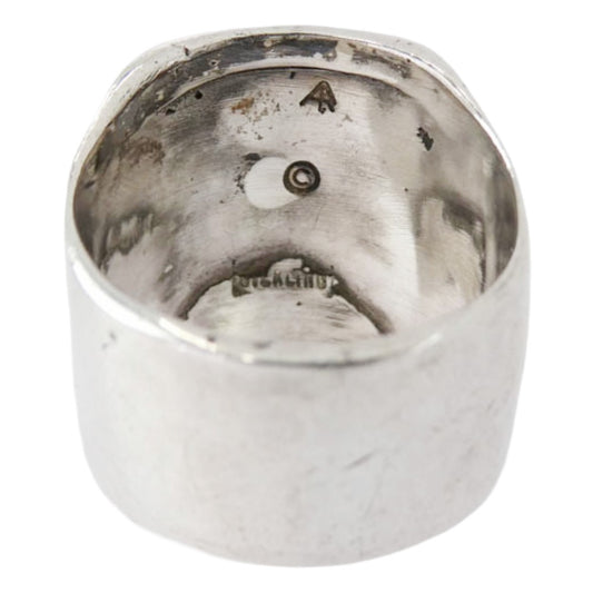 FLASHPOINT フラッシュポイント FLAT SKULL RING フラットスカルリング シルバー系 16.5号【中古】