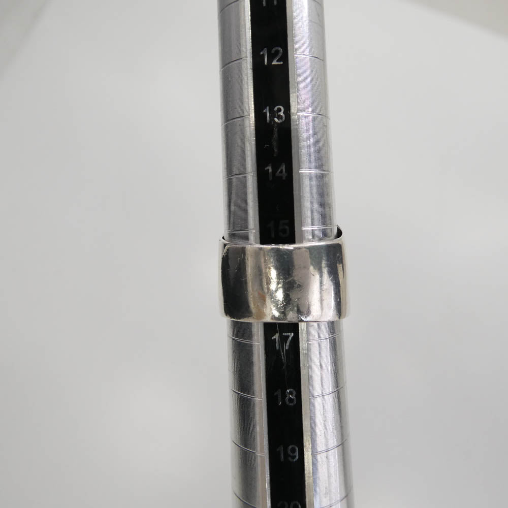 FLASHPOINT フラッシュポイント FLAT SKULL RING フラットスカルリング シルバー系 16.5号【中古】