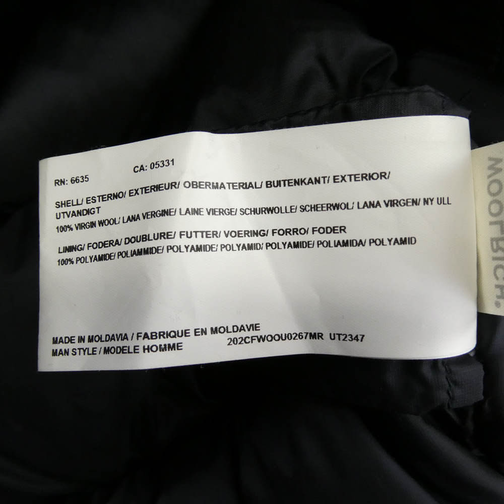 WOOLRICH ウールリッチ QC-006139 ロロピアーナ ウール ダウンジャケット ネイビー系 M【中古】